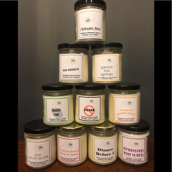 40 life candles | Handcrafted Scented Soy Candles - Picture 4 of 4